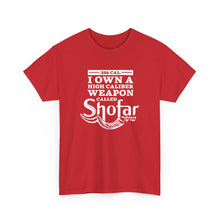 Load image into Gallery viewer, SHOFAR 586 CAL. (Yemenite) Tee