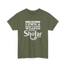 Load image into Gallery viewer, Shofar 586 Cal. (Rams Horn) Tee