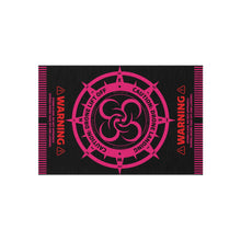 Load image into Gallery viewer, Drone Landing Pad Rug 24" x 36" Quad Design (Rug) Pink