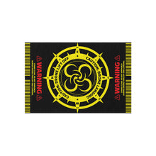 Load image into Gallery viewer, Drone Landing Pad Rug 24" x 36" Quad Design (Rug) Yellow