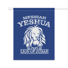 Load image into Gallery viewer, Messiah Yeshua Lion of Judah Garden/House Banner (2 Sizes)