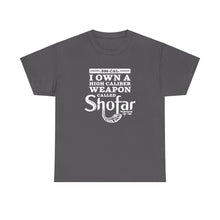 Load image into Gallery viewer, Shofar 586 Cal. (Rams Horn) Tee