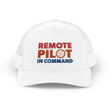 Load image into Gallery viewer, Remote Pilot In Command Trucker Cap (Color Logo)