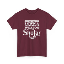 Load image into Gallery viewer, Shofar 586 Cal. (Rams Horn) Tee