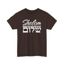 Load image into Gallery viewer, Shalom (English/Hebrew) Tee
