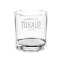 Load image into Gallery viewer, Let's Go Camping/Sukkot Rocks Glass, 10oz