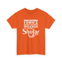 Load image into Gallery viewer, Shofar 586 Cal. (Rams Horn) Tee