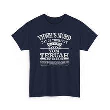 Load image into Gallery viewer, YHWH's Moed Yom Teruah (Day of Trumpets) Tee