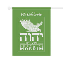 Load image into Gallery viewer, We Celebrate YHWH's Moedim Garden & House Banner (2 Sizes)