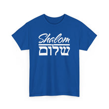 Load image into Gallery viewer, Shalom (English/Hebrew) Tee