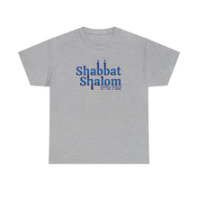Load image into Gallery viewer, Shabbat Shalom Candles Logo Tee