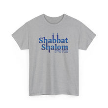 Load image into Gallery viewer, Shabbat Shalom Candles Logo Tee