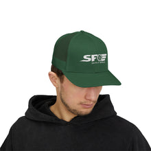 Load image into Gallery viewer, Skyfly Aerial Trucker Cap (White Logo)