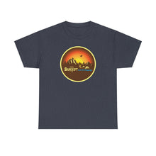 Load image into Gallery viewer, Sukkot Let's Go Camping (Circle) Tee