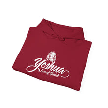 Load image into Gallery viewer, Yeshua Lion of Judah Script Heavy Blend™ Hooded Sweatshirt