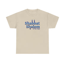Load image into Gallery viewer, Shabbat Shalom Candles Logo Tee