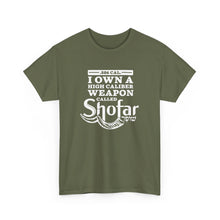 Load image into Gallery viewer, SHOFAR 586 CAL. (Yemenite) Tee