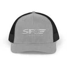 Load image into Gallery viewer, Skyfly Aerial Trucker Cap (White Logo)