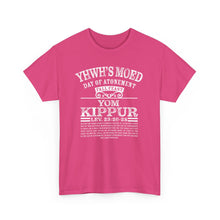 Load image into Gallery viewer, YHWH's Moed Yom Kippur (Day of Atonment) Tee