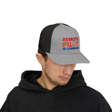 Load image into Gallery viewer, Remote Pilot In Command Trucker Cap (Color Logo)