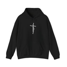 Load image into Gallery viewer, Yeshua (Cross) Heavy Blend™ Hooded Sweatshirt