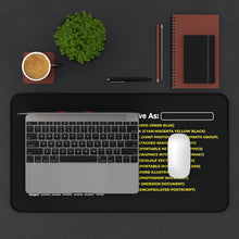 Load image into Gallery viewer, Graphic Design Desk Mat