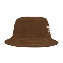 Load image into Gallery viewer, Yeshua (Lion Shield) Bucket Hat - Brown