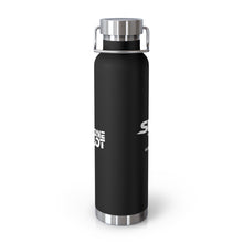 Load image into Gallery viewer, Drone Pilot (White Logo) Copper Vacuum Insulated Bottle, 22oz
