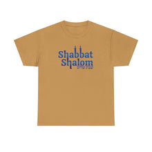 Load image into Gallery viewer, Shabbat Shalom Candles Logo Tee