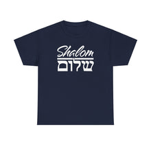 Load image into Gallery viewer, Shalom (English/Hebrew) Tee