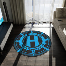 Load image into Gallery viewer, Drone Landing Pad - (Rug) 60 in. (5ft) Blue