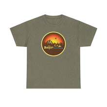 Load image into Gallery viewer, Sukkot Let's Go Camping (Circle) Tee