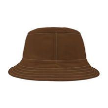 Load image into Gallery viewer, Yeshua (Lion Shield) Bucket Hat - Brown