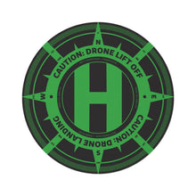 Load image into Gallery viewer, Drone Landing Pad - (Rug) 60 in. (5ft) Green