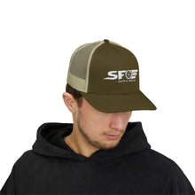 Load image into Gallery viewer, Skyfly Aerial Trucker Cap (White Logo)