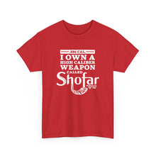 Load image into Gallery viewer, Shofar 586 Cal. (Rams Horn) Tee