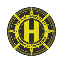 Load image into Gallery viewer, Drone Landing Pad - (Rug) 60 in. (5ft) Yellow