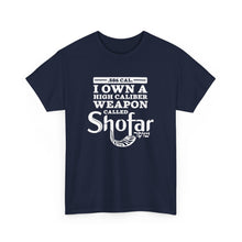 Load image into Gallery viewer, Shofar 586 Cal. (Rams Horn) Tee