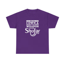 Load image into Gallery viewer, Shofar 586 Cal. (Rams Horn) Tee