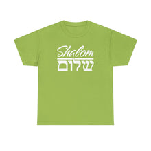 Load image into Gallery viewer, Shalom (English/Hebrew) Tee