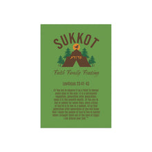 Load image into Gallery viewer, Sukkot Camping Banner (2 sizes)