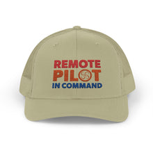 Load image into Gallery viewer, Remote Pilot In Command Trucker Cap (Color Logo)