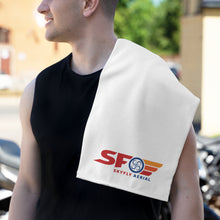 Load image into Gallery viewer, Skyfly Aerial Logo Towel, 11x18