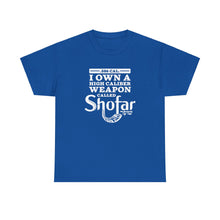 Load image into Gallery viewer, Shofar 586 Cal. (Rams Horn) Tee