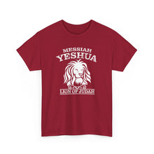 Load image into Gallery viewer, Messiah Yeshua Lion of Judah Tee