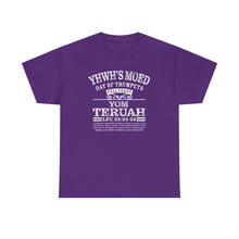 Load image into Gallery viewer, YHWH's Moed Yom Teruah (Day of Trumpets) Tee