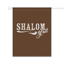 Load image into Gallery viewer, Shalom Y'all Garden & House Banner (2 Sizes)