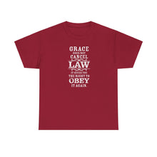 Load image into Gallery viewer, Grace Does Not Cancel Law Tee