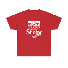 Load image into Gallery viewer, Shofar 586 Cal. (Rams Horn) Tee