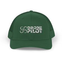 Load image into Gallery viewer, Drone PIlot Trucker Cap (White Logo)